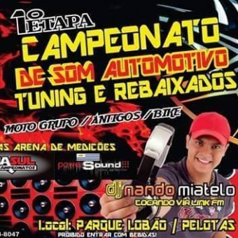 Campeonato de som em Pelotas-RS