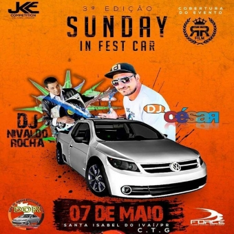Sunday in Fest Car DJ César