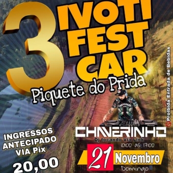 Terceiro Ivoti Fest Car