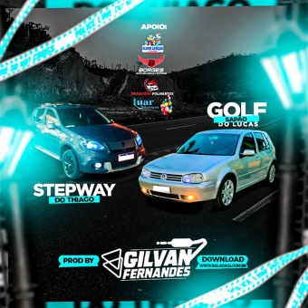 Golf Sapao do Lucas e Stepway do Thiago - DJ Gilvan Fernandes