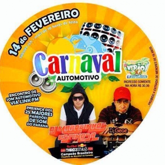 Carnaval Automotivo em Santa Tereza do Itaipu-PR.