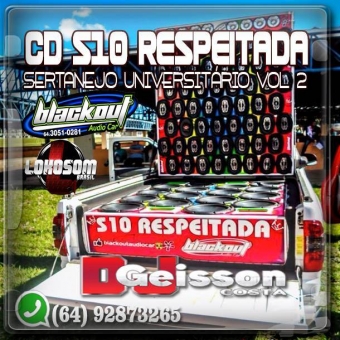 CD S10 RESPEITADA SERTANEJO VOL 2
